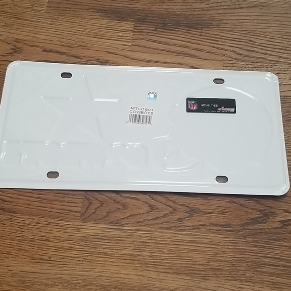 🆓️ Cowboys License Plate - Picture 3 of 3